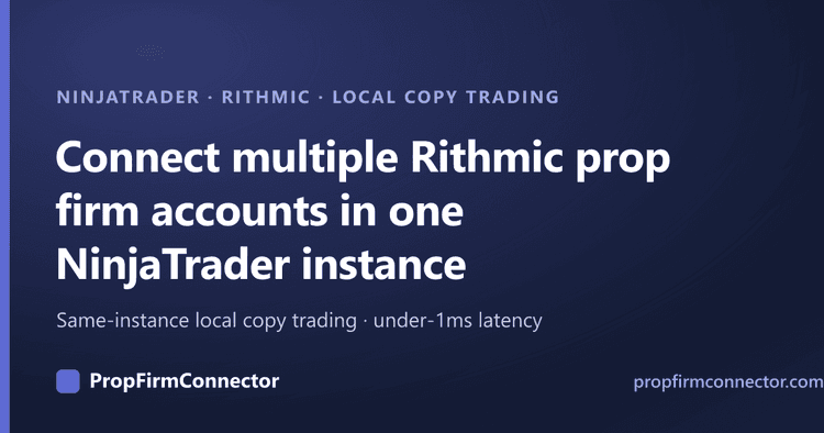 [Vendor] Rithmic Connection Add-on | 1-month subscription