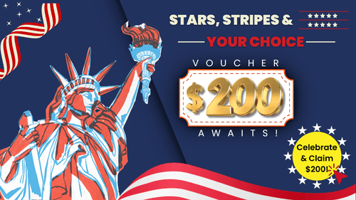 🗽Unbox unbeatable deals this Independence Day!