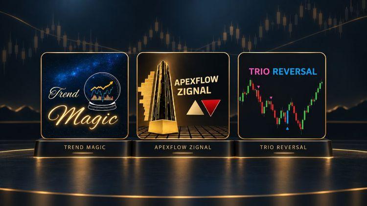 MEO Collection #113: Trend Magic Pro + ApexFlow Zignal + Trio Reversal